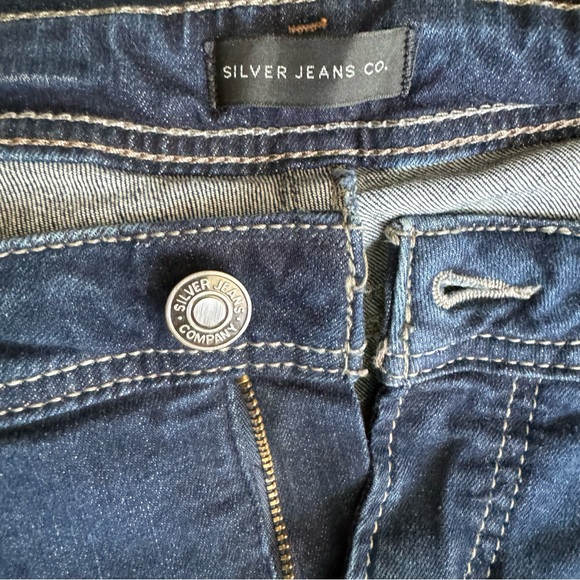 Silver Jeans Suki Skinny Midrise Curvy Fit Jeans 22W - Picture 11 of 16